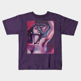 Lovers At Sunset 3 Kids T-Shirt